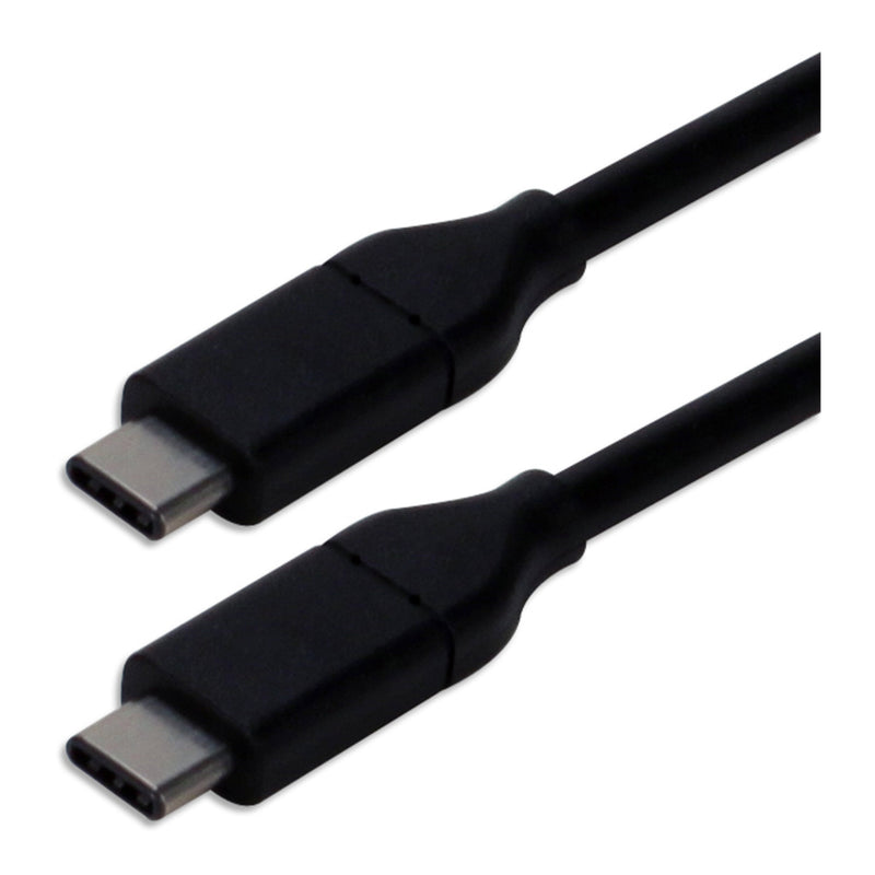 QVS CC2230B-1M 1-Meter USB-C to USB-C 2.0 Sync & Charger Cable