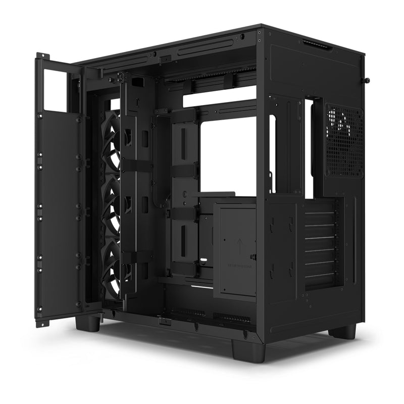 NZXT CM-H91FB-01 H9 Flow Dual-Chamber Mid-Tower Airflow Case - Black