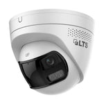 LT Security 8MP 180° Panoramic Hybrid Light Active Deterrence Turret Camera | CMIP398PW-2SDL