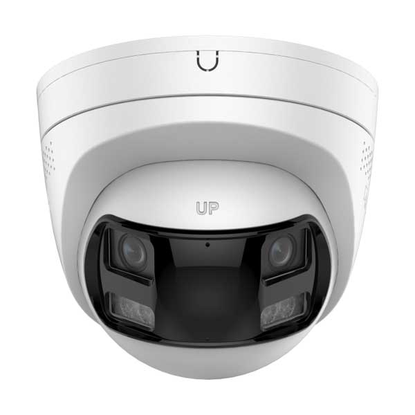 LT Security 8MP 180° Panoramic Hybrid Light Active Deterrence Turret Camera | CMIP398PW-2SDL