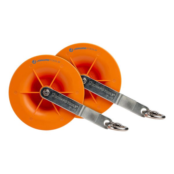 Jonard Tools Jonard Tools CP-475 Pulley for Low Voltage Electrical, Network, & COAX Cables - 2-Pack Default Title
