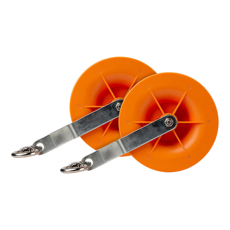 Jonard Tools CP-475 Pulley for Low Voltage Electrical, Network, & COAX Cables - 2-Pack