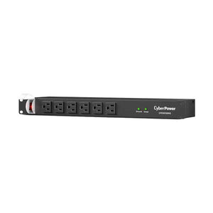 CyberPower 1U 16-Outlet Rack Mount Surge Protector PDU | 125V 15A | CPS1615RMS