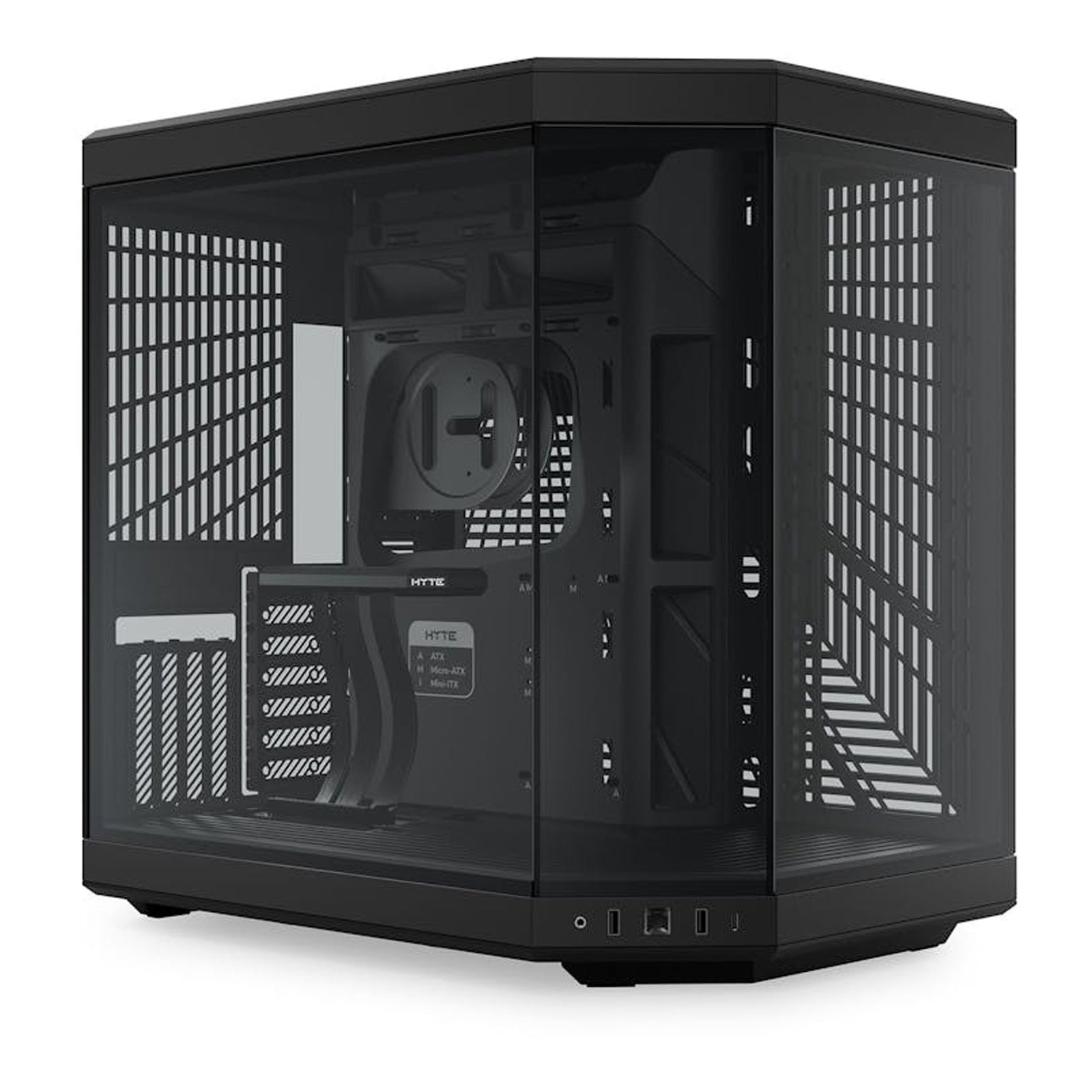 HYTE CS-HYTE-Y70-B Y70 Modern Aesthetic Dual Chamber Mid-Tower ATX Com