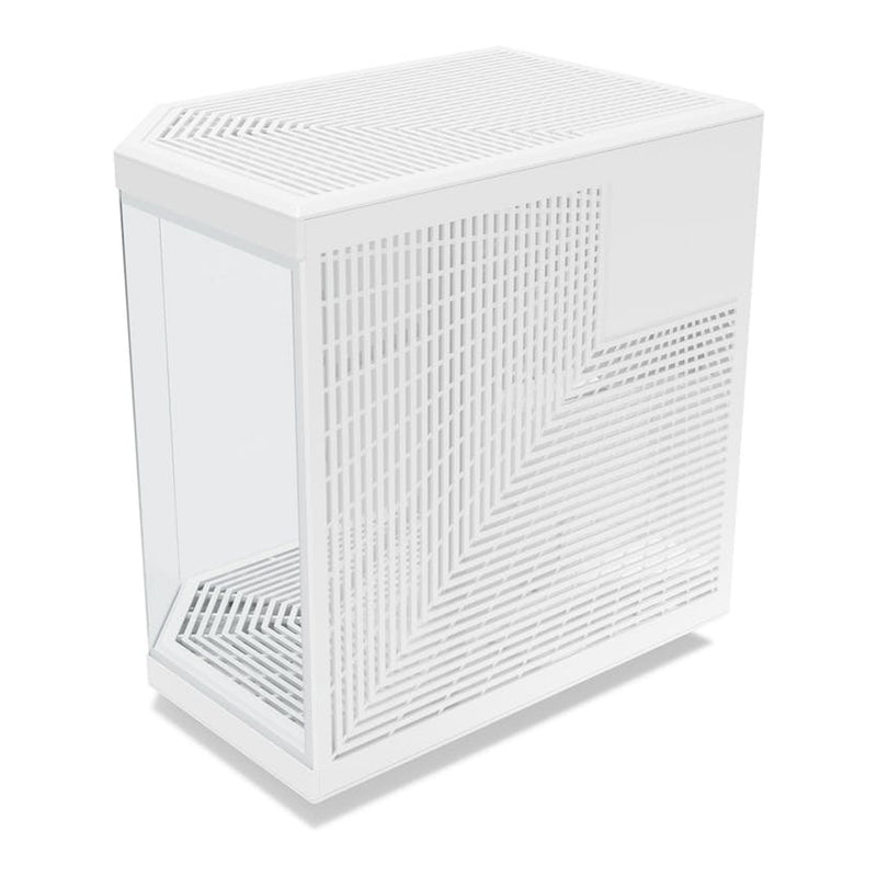 HYTE CS-HYTE-Y70-WW Y70 Modern Aesthetic Dual Chamber Mid-Tower ATX Computer Gaming Case with PCIE 4.0 Riser Cable Included - Snow White