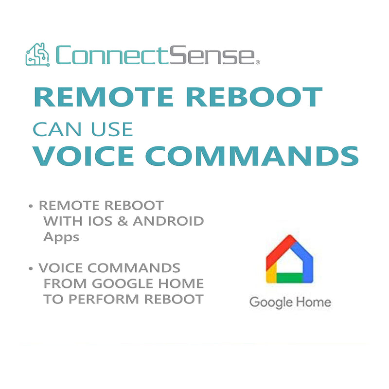 ConnectSense Internet Rebooter 24/7 Automatic Monitoring and Rebooting