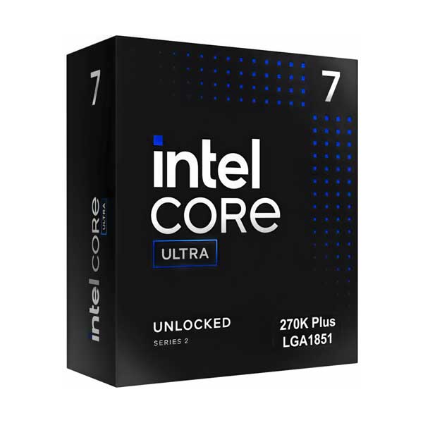 Intel Core Ultra 7 270K Plus 24-Core Desktop Processor |LGA 1851 | Up to 5.5GHz