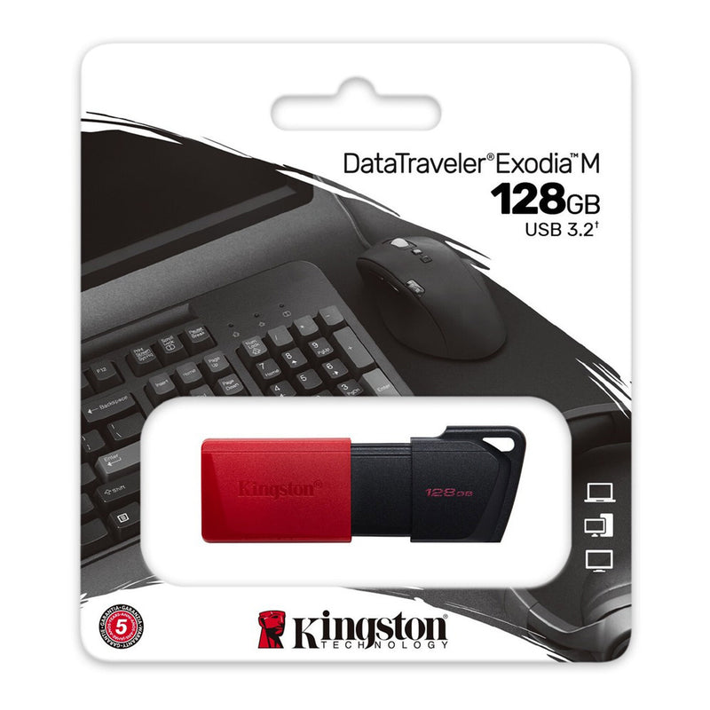 Kingston DTXM/128GB DataTraveler Exodia M USB 3.2 Flash Drive
