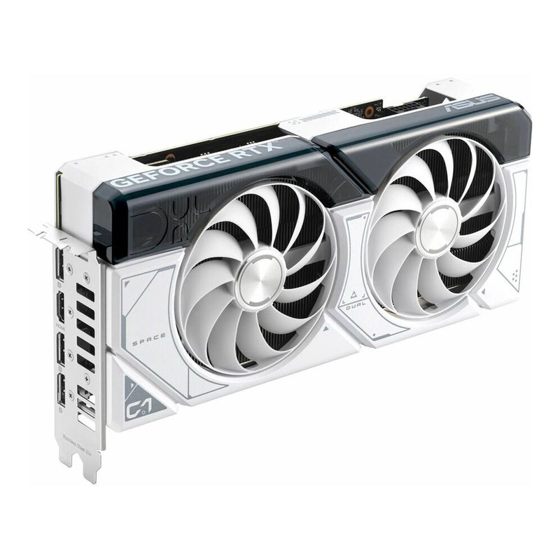 ASUS DUAL-RTX4070S-O12G-WHITE 12GB NVIDIA GeForce RTX 4070 SUPER Graphic Card - White