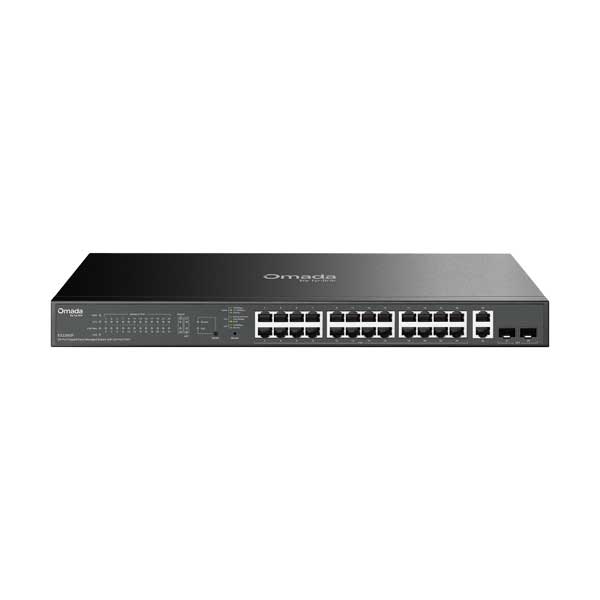 TP-Link Omada 28-Port Gigabit Easy Managed Switch with 24-Port PoE+ | ES228GP