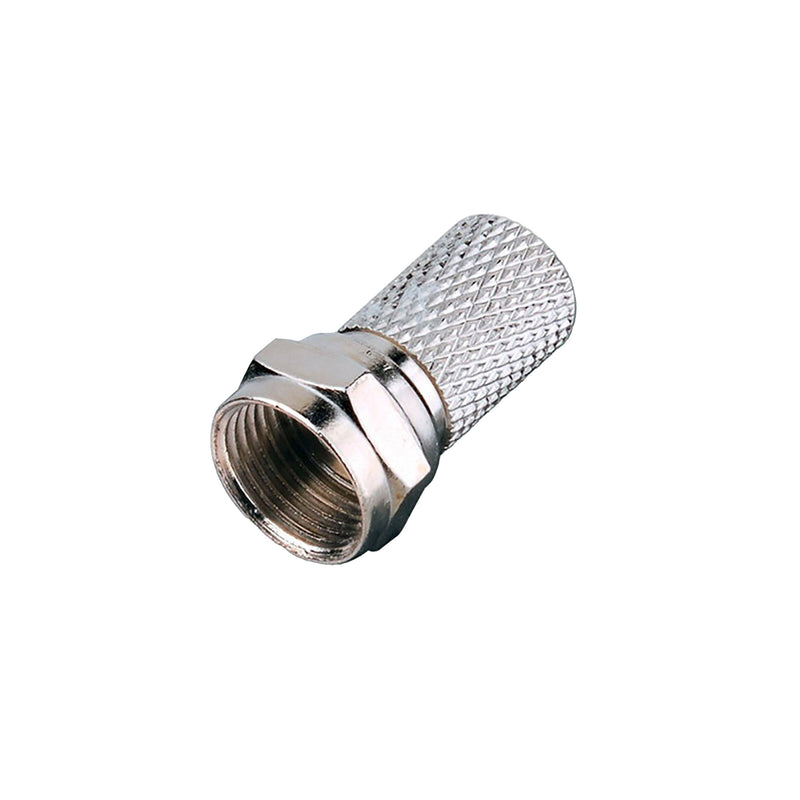 Vanco F56TX RG-59 F-Type Male Tool-Less Twist-On Coaxial Connector
