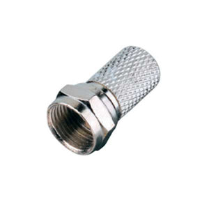 Vanco F59TX RG59 F-Type Male Tool-Less Twist-On Coaxial Connector