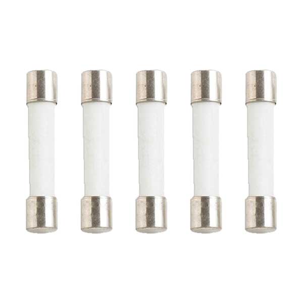 OptiFuse 6.3mm x 32mm 20A 250V Fast Acting Ceramic Fuse - 5 Pack (FCA-20A-BP)