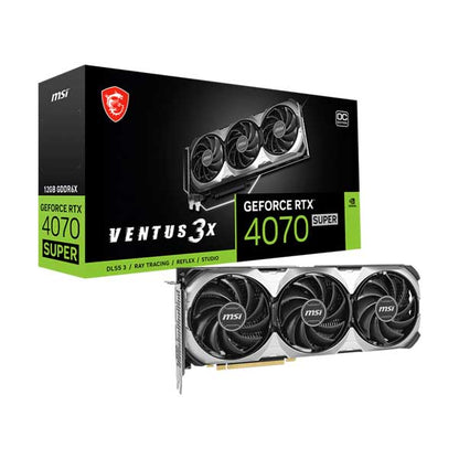 MSI GeForce RTX 4070 SUPER 12G VENTUS 3X OC (G4070S12GV3C)