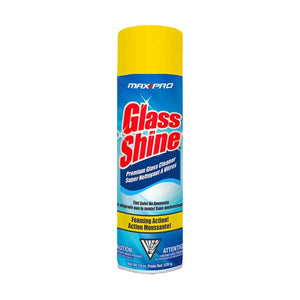 Max Pro Glass Shine Premium Glass Cleaner Spray | 19oz Aerosol Can | GG-003-012