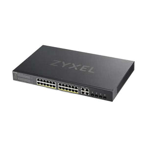 Zyxel 24-Port Gigabit PoE+ Smart Managed Switch | 375W | GS1920-24HPv2