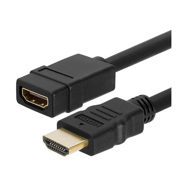 SR Components 10ft 4K Male-to-Female HDMI Extension Cable | HDMIMF10