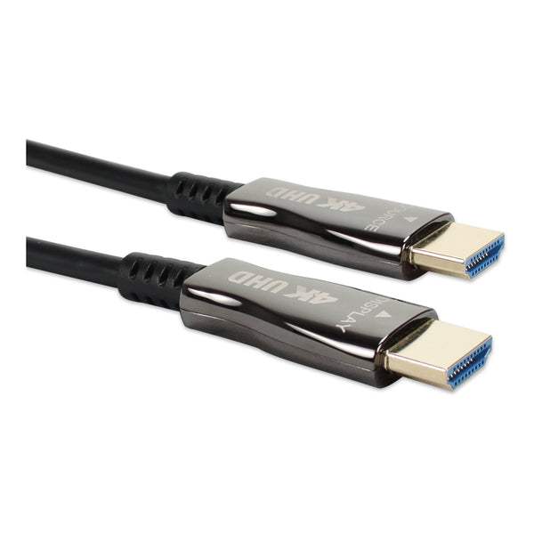 QVS QVS HF-100M 100-Meter Active HDMI UltraHD 4K/60Hz 18Gbps with Ethernet High Speed Cable Default Title
