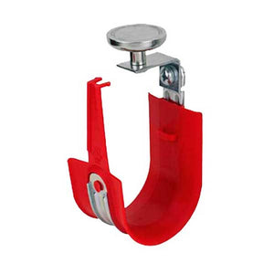 Platinum Tools HPH J-Hook Assembled to 90 Degree Angle with MAG420 Pot Magnet | 2" | Red | 1-Piece | HPH32MV-10R-1