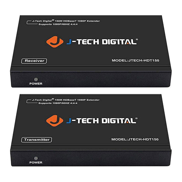 J-Tech Digital J-Tech Digital JTECH-HDT150 HDBaseT Long Range 1080P HDMI Extender - 492ft Default Title
