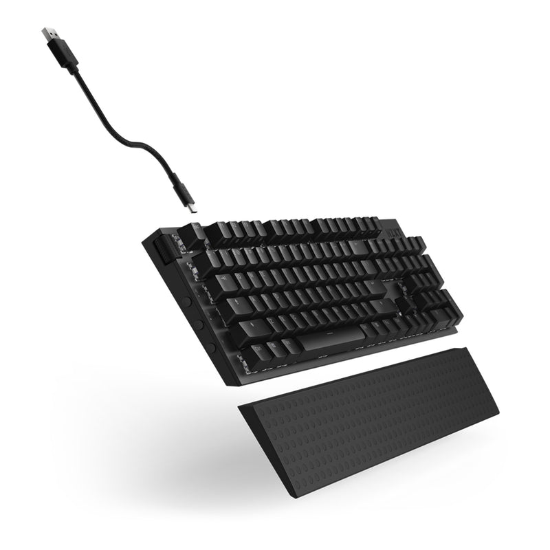 NZXT KB-001NB-US Function 2 Full-Size Optical Gaming Keyboard - Black
