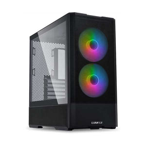 Lian Li ATX Mid-Tower Tempered Glass Case | Black | LANCOOL 207