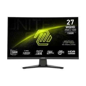 MSI 27" 1440p WQHD 180Hz 1500R Curved Gaming Monitor | MAG 275CQF E18