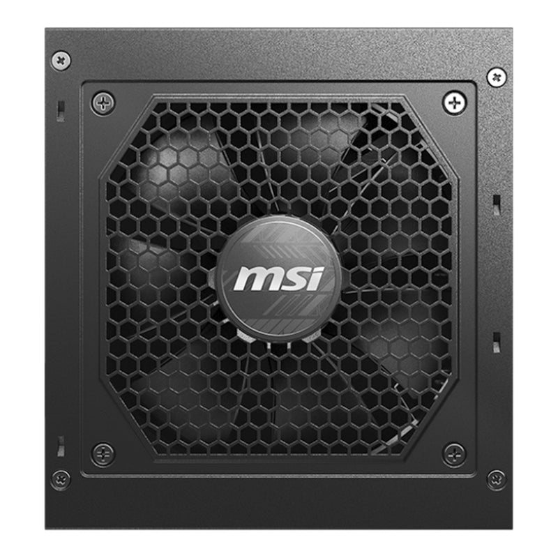 MSI MAG A650GL 650W 80 Plus Gold Fully Modular Power Supply - Black