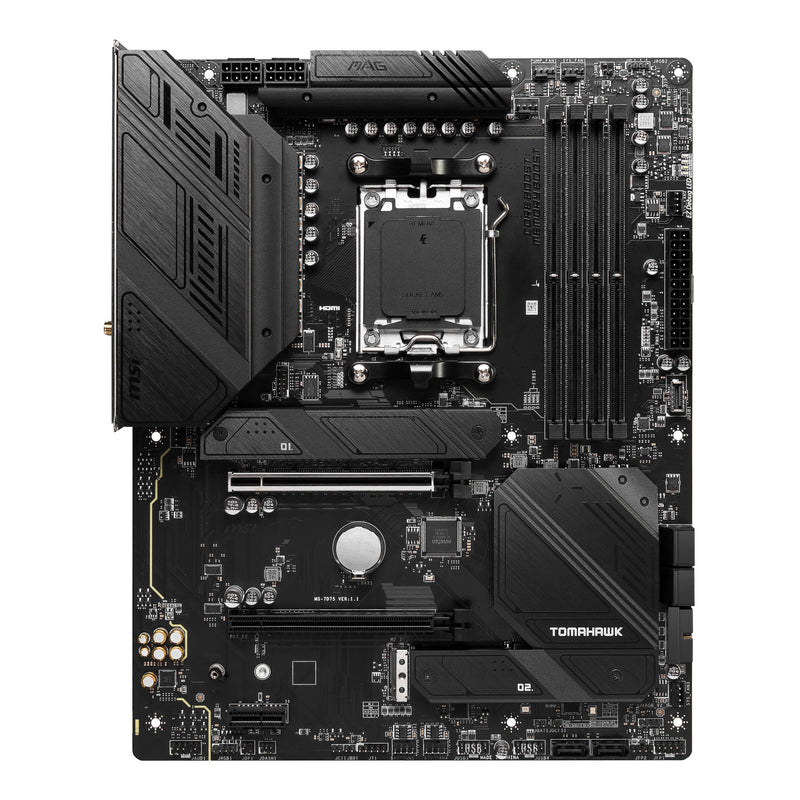 MSI MAG B650 TOMAHAWK WIFI AM5 Gaming Desktop ATX Motherboard - AMD