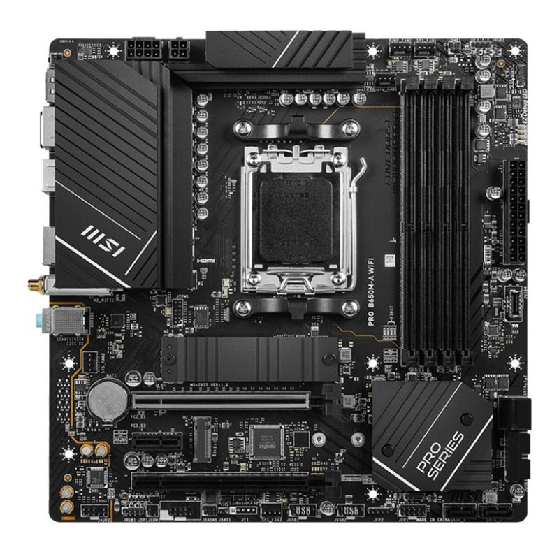 MSI MAG B650 TOMAHAWK WIFI AM5 Gaming Desktop ATX Motherboard - AMD