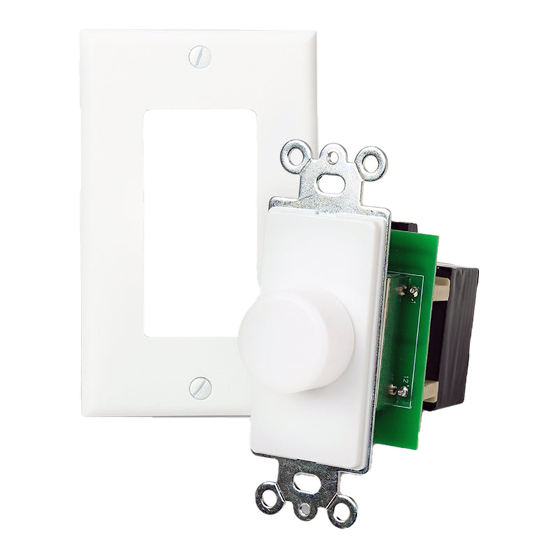 MG Electronics MGT7010W 10W Attenuator Wallplate with Screw Terminal Blocks