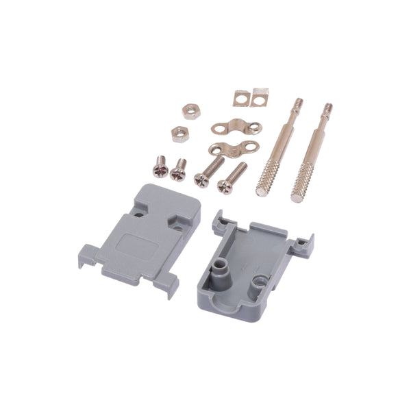 Altex Preferred MFG Altex Preferred MFG MH9TS DB9 / HD15 D-Sub Connector Hood Kit with Thumbscrews - Grey Default Title
