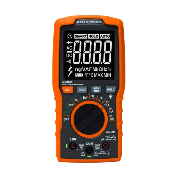 Klein Tools 600V AC/DC Auto-Ranging Smart Digital Multimeter | MM460S