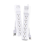 CyberPower 6-Outlet 500J Surge Protector Strip | 2-Pack | MP1073SS