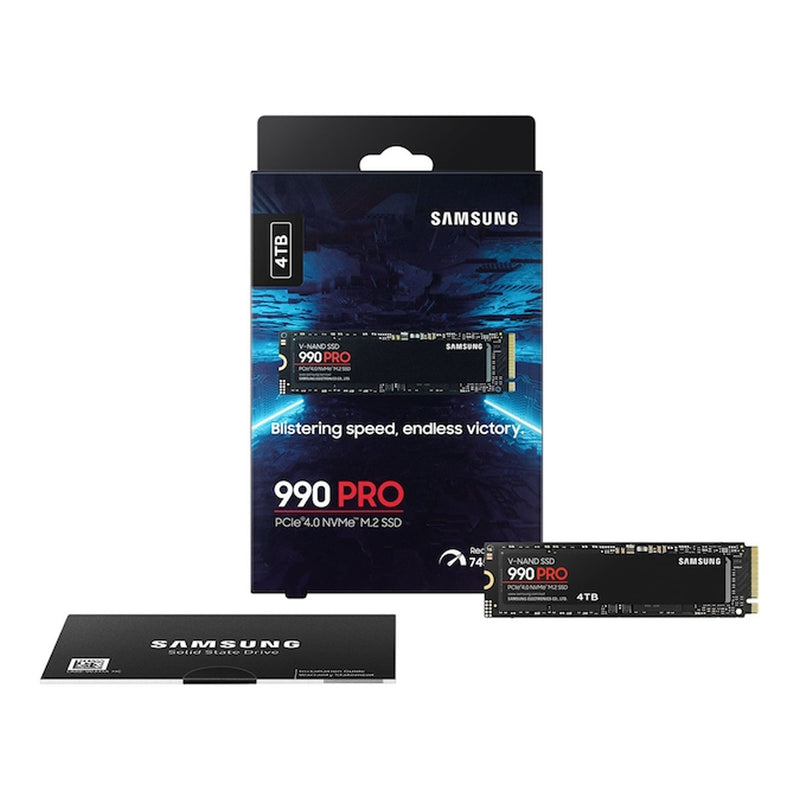 Samsung MZ-V9P4T0B/AM 4TB 990 Pro M.2 PCIe 4.0 NVMe Gaming SSD
