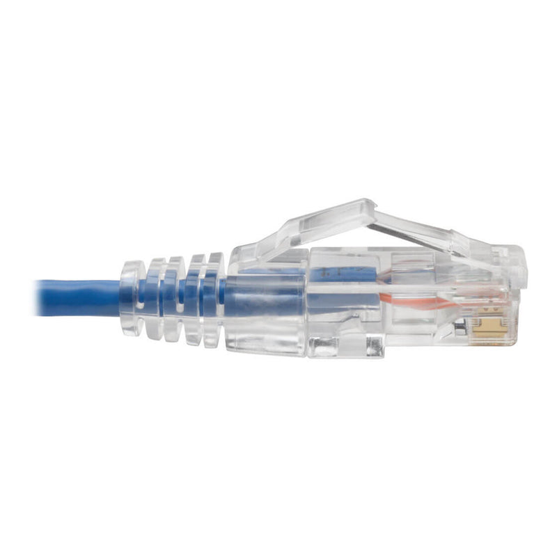 Tripp Lite N201-S6N-BL 6in Male to Male Cat6 Gigabit Snagless Slim UTP Ethernet Cable - Blue