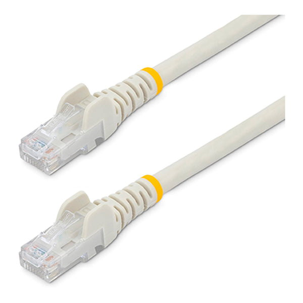 StarTech StarTech N6PATCH6INWH 6in CAT6 Ethernet Patch Cable with Snagless Strain Relief - White Default Title

