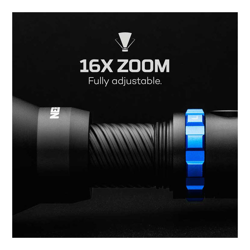 NEBO NEB-FLT-0026 Luxtreme MZ60 Blueline USB-C Rechargeable Flashlight