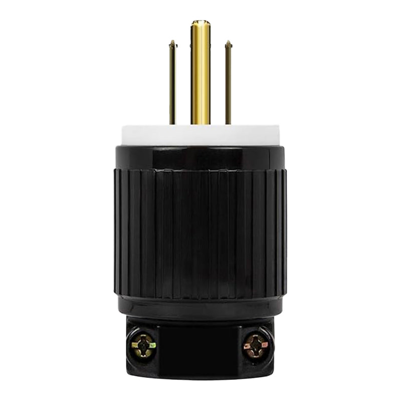 Altex Preferred MFG HD Industrial-Grade 3-Wire 2-Pole 15A 125V 60Hz NEMA 5-15P Male Straight Blade Connector Plug with Grounding