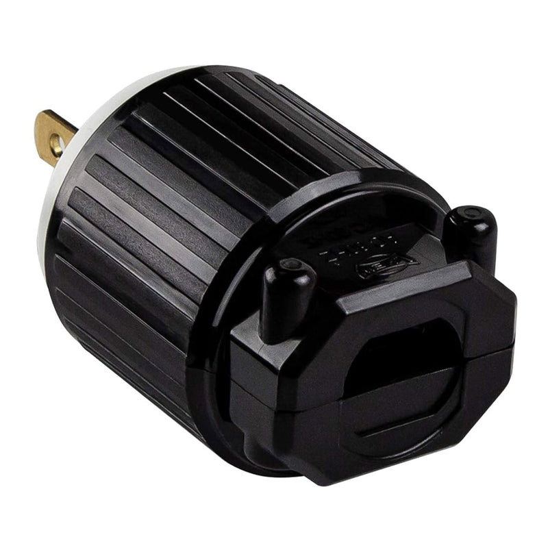 Altex Preferred MFG HD Industrial-Grade 3-Wire 2-Pole 20A 250V 60Hz NEMA 6-20P Male Straight Blade Connector Plug with Grounding