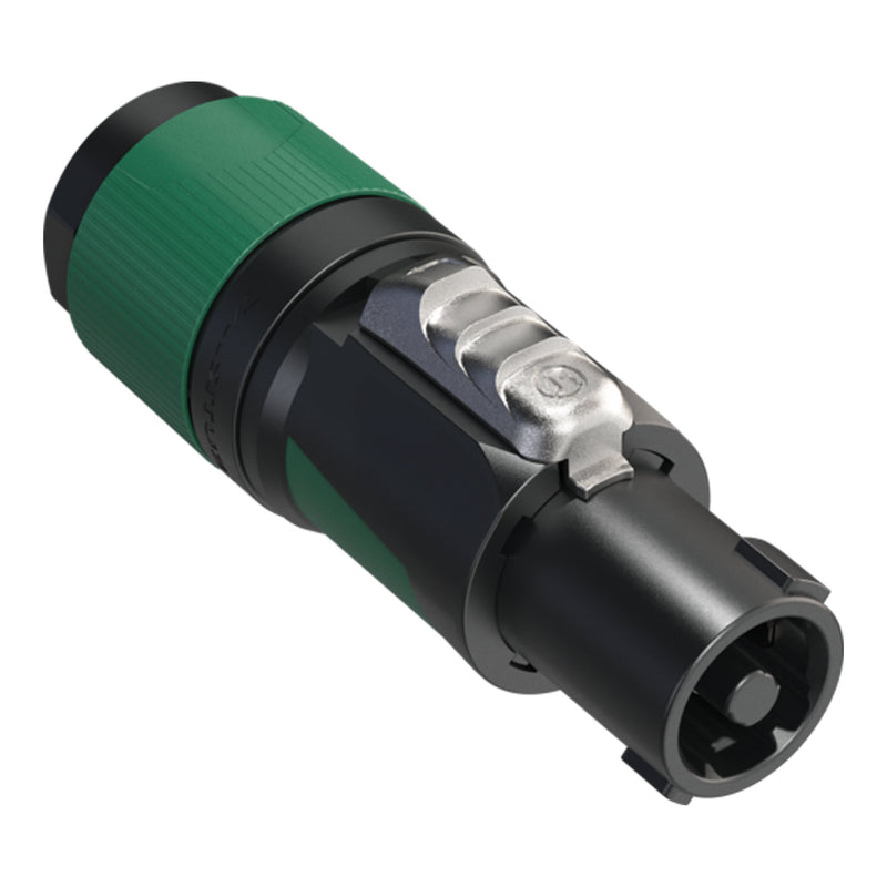 NEUTRIK NL4FXX-W-S 6mm~12mm Screw Terminal 4-Pole speakON FXX Cable Connector with Chuck Type Strain Relief