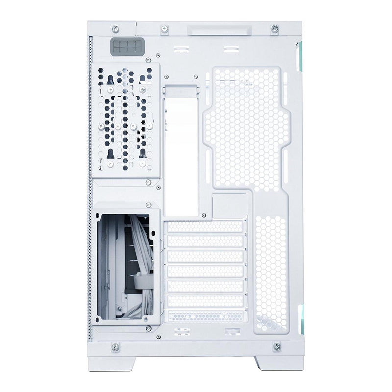 Lian Li O11DERGBW Dynamic EVO RGB Tempered Glass ATX Mid-Tower Gaming Case - White