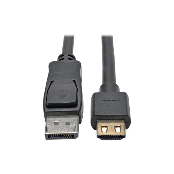 Tripp Lite Tripp Lite P582-006-HD-V2A 6ft Male to Male DisplayPort 1.2 to HDMI Active Adapter Cable - Black Default Title
