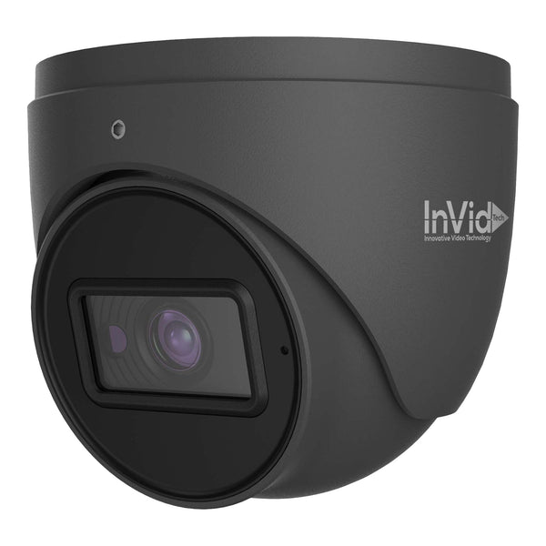 InVidTech InVidTech PAR-TURRET28BA 2MP 2.8mm TVI/AHD/CVI/Analog Outdoor Turret Camera - Black Default Title
