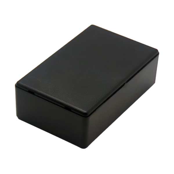 ABS Electronic Enclosure & Junction Box | 3.62 x 2.28 x 1.26 inch | Black | 1-Pack | PB-BK321