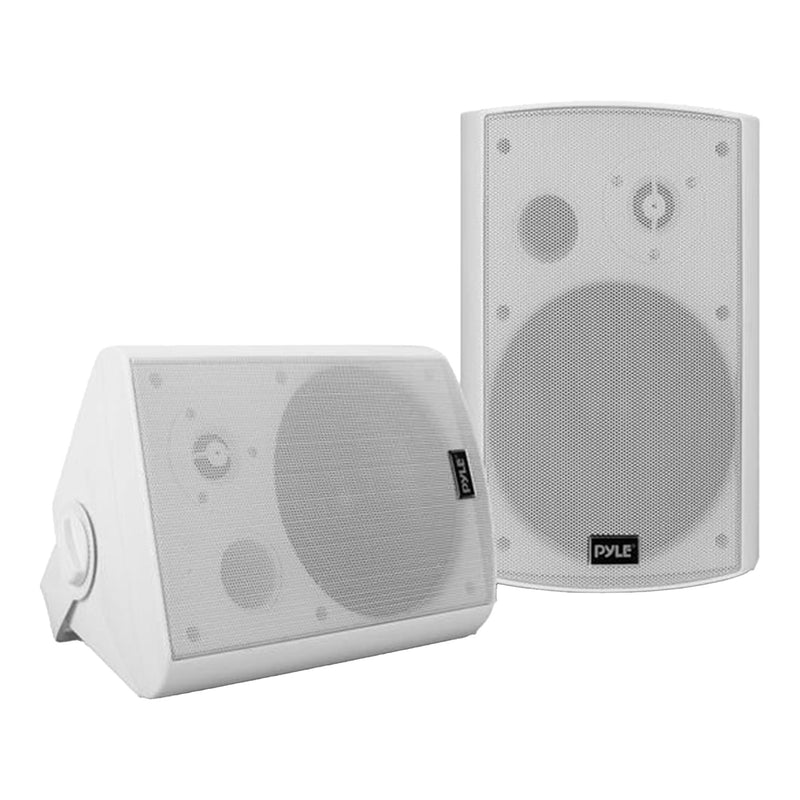 Pyle Audio PDWR61BTWT 6.5'' Indoor/Outdoor Wall Mount Wired/Bluetooth Wireless (2) Speakers - White