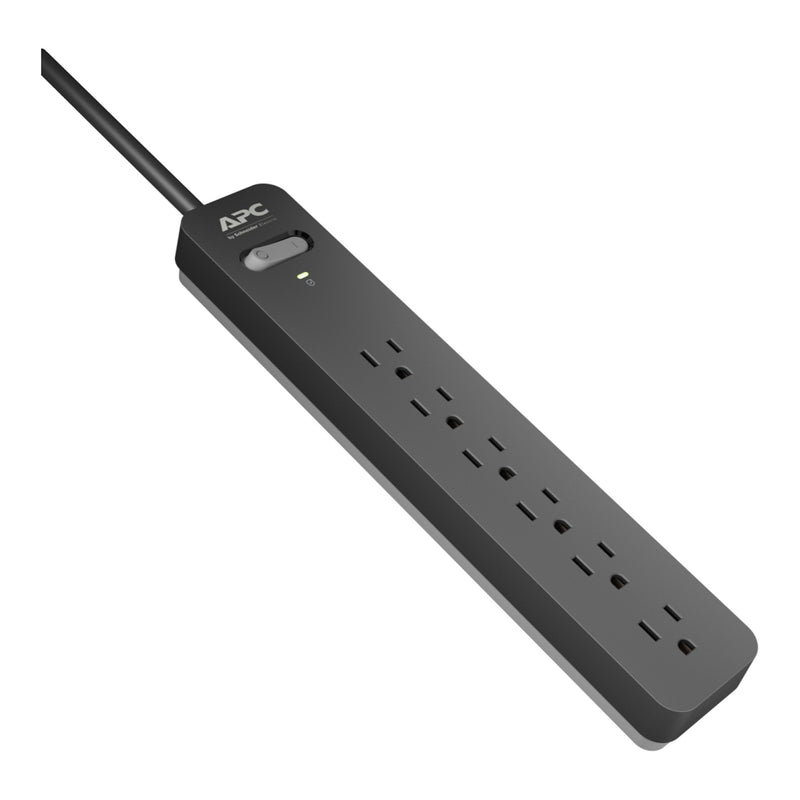 APC PE610 6-Outlet SurgeArrest Surge Suppressor/Protector with 10ft Cord