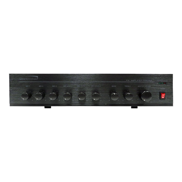 Speco Technologies Speco Technologies PMM60A 60W PA Mixer Power Amplifier with 6 Inputs Default Title
