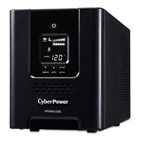 CyberPower CyberPower PR3000LCDSL 3000VA 2700W 120VAC Smart App Sinewave UPS - 7 Outlet Default Title
