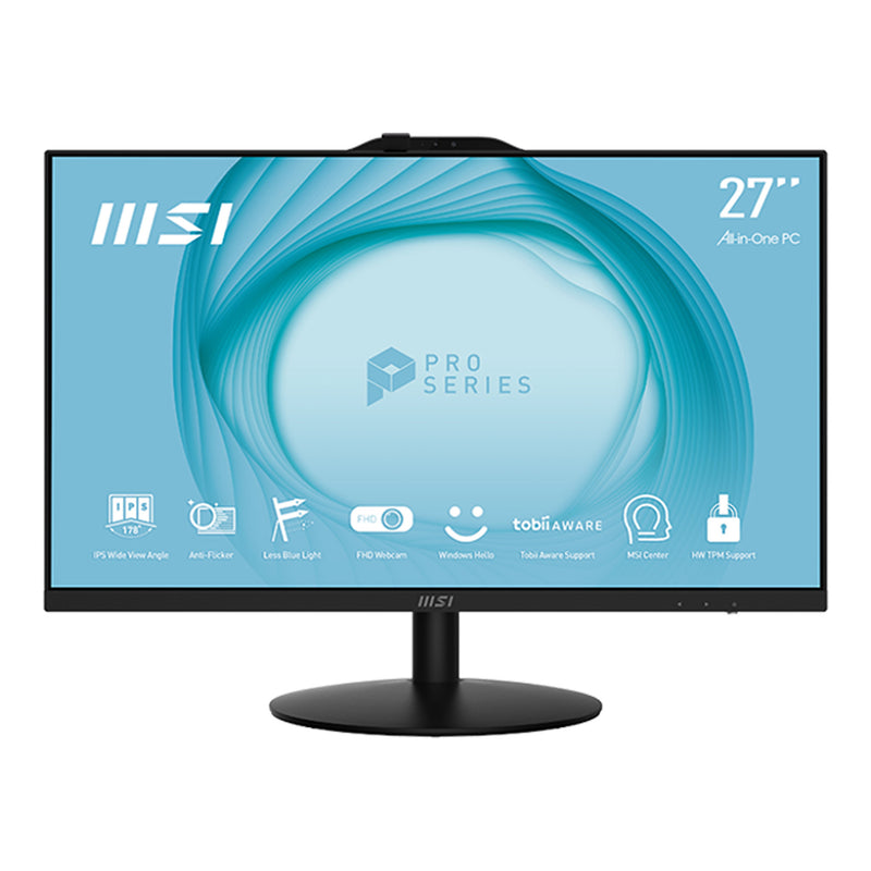 MSI PRO AP272 13M-288US All-in-One Computer - 27" FHD Display - Core i5-13400 - 8GB DDR4 - 1.26TB SSD